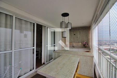 Sala Sacada  de apartamento à venda com 3 quartos, 108m² em Vila Lusitania, São Bernardo do Campo