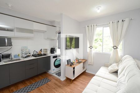 Sala/Cozinha de apartamento à venda com 2 quartos, 38m² em Usina Piratininga, São Paulo