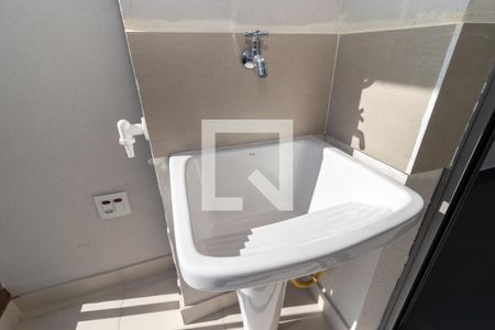 Varanda - Área de Serviço de apartamento para alugar com 1 quarto, 28m² em Parada Inglesa, São Paulo
