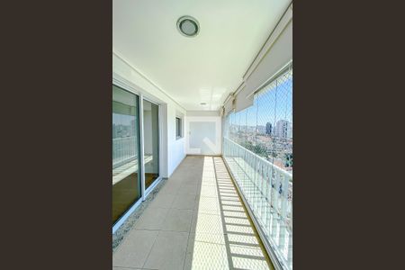 Varanda da Sala de apartamento para alugar com 3 quartos, 95m² em Cambuci, São Paulo