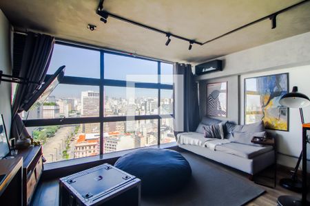 3 Sala do studio de kitnet/studio à venda com 1 quarto, 37m² em Centro, São Paulo