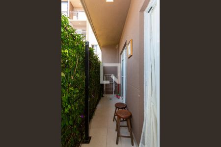 Varanda Sala de apartamento para alugar com 1 quarto, 29m² em Jardim da Glória, São Paulo