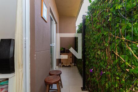 Varanda Sala de apartamento para alugar com 1 quarto, 29m² em Jardim da Glória, São Paulo