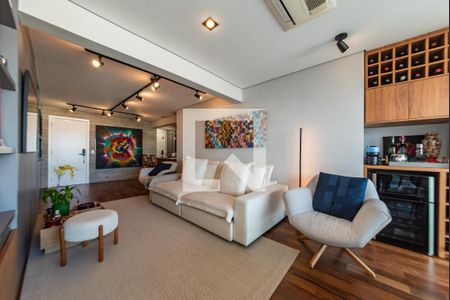 Sala de apartamento à venda com 2 quartos, 98m² em Cidade Monções, São Paulo