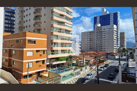 Vista da Sala de apartamento para alugar com 1 quarto, 45m² em Vila Tupi, Praia Grande