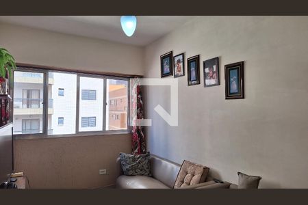 Sala de apartamento para alugar com 1 quarto, 45m² em Vila Tupi, Praia Grande