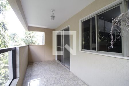 Varanda da Sala de apartamento para alugar com 2 quartos, 76m² em Freguesia (jacarepaguá), Rio de Janeiro