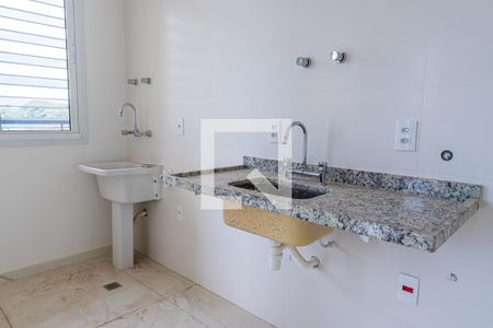 Sala/Cozinha de apartamento à venda com 3 quartos, 92m² em Swiss Park, Campinas