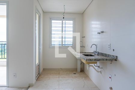 Sala/Cozinha de apartamento para alugar com 3 quartos, 92m² em Swiss Park, Campinas