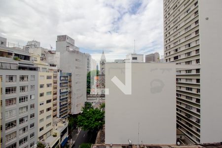 Vista da Varanda de apartamento para alugar com 1 quarto, 28m² em República, São Paulo