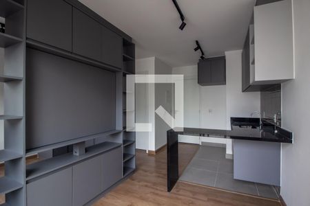 Sala de apartamento para alugar com 1 quarto, 28m² em República, São Paulo
