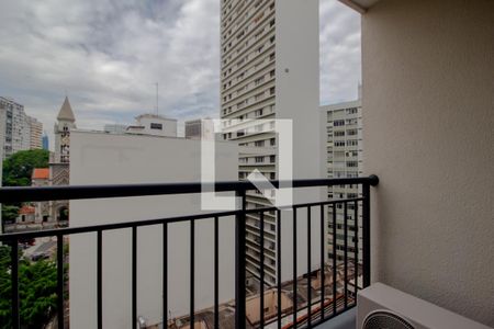 Varanda de apartamento para alugar com 1 quarto, 28m² em República, São Paulo