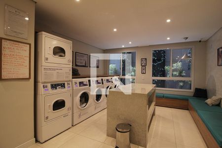 Apartamento para alugar com 28m², 1 quarto e sem vagaLavanderia