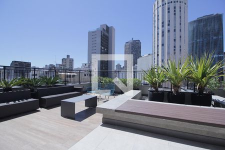 Apartamento para alugar com 28m², 1 quarto e sem vagaÁrea externa