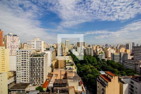 Vista da Varanda de apartamento à venda com 2 quartos, 44m² em Vila Buarque, São Paulo