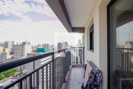 Varanda de apartamento à venda com 2 quartos, 44m² em Vila Buarque, São Paulo