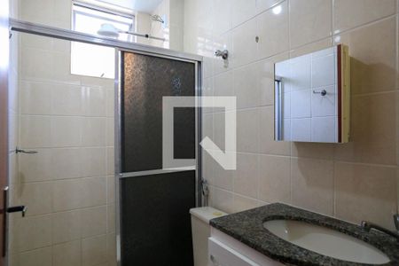 Banheiro Quarto de apartamento para alugar com 2 quartos, 60m² em Boa Vista, Belo Horizonte