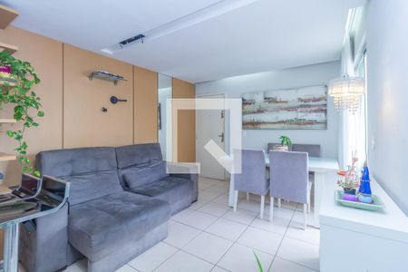 Sala de apartamento à venda com 3 quartos, 70m² em Silveira, Belo Horizonte