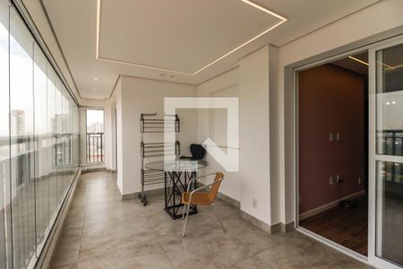 Sacada Sala de apartamento à venda com 3 quartos, 81m² em Tatuapé, São Paulo