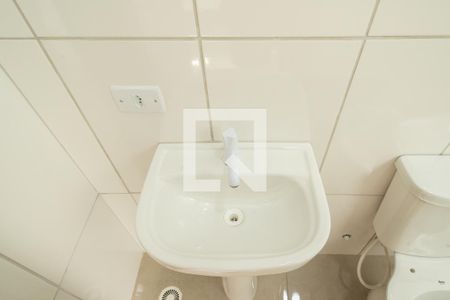 Banheiro Social  de apartamento para alugar com 1 quarto, 22m² em Centro, São Bernardo do Campo