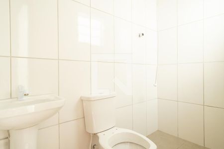 Banheiro Social  de apartamento para alugar com 1 quarto, 22m² em Centro, São Bernardo do Campo