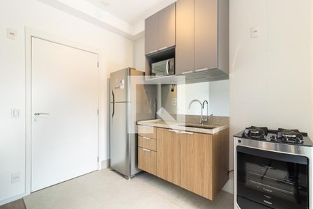 Cozinha de apartamento para alugar com 2 quartos, 65m² em Indianópolis, São Paulo