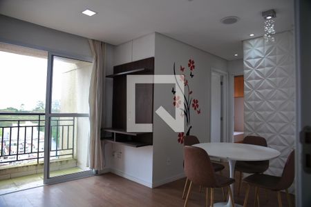 Sala de apartamento para alugar com 2 quartos, 47m² em Montanhão, São Bernardo do Campo