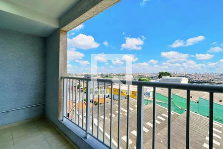 Varanda da Sala de apartamento para alugar com 2 quartos, 55m² em Vila Sao Joao, Guarulhos
