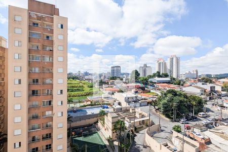 Vista da varanda de apartamento à venda com 2 quartos, 50m² em Vila Gonçalves, São Bernardo do Campo