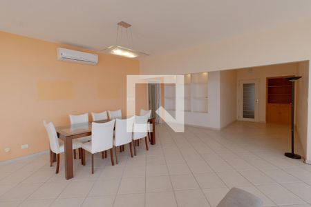 Sala de apartamento para alugar com 3 quartos, 180m² em Pitangueiras, Guarujá