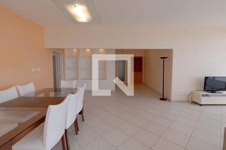 Sala de apartamento para alugar com 3 quartos, 180m² em Pitangueiras, Guarujá