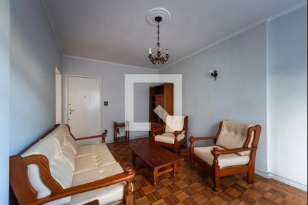 Sala de apartamento para alugar com 3 quartos, 115m² em Pompéia, Santos