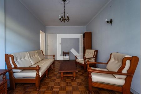 Sala de apartamento para alugar com 3 quartos, 115m² em Pompéia, Santos