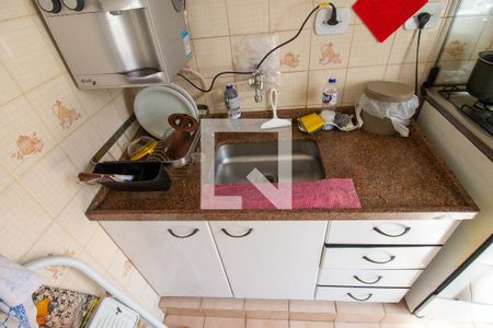 Apartamento à venda com 47m², 1 quarto e 1 vagaDetalhe da Cozinha