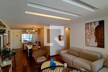 sala de apartamento à venda com 3 quartos, 129m² em Recreio dos Bandeirantes, Rio de Janeiro