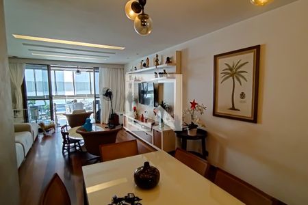 sala de apartamento à venda com 3 quartos, 129m² em Recreio dos Bandeirantes, Rio de Janeiro