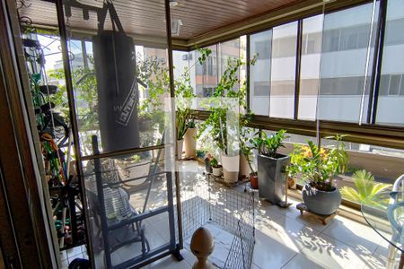 sala - varanda de apartamento à venda com 3 quartos, 129m² em Recreio dos Bandeirantes, Rio de Janeiro