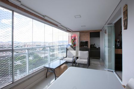 Varanda Salas  de apartamento para alugar com 2 quartos, 94m² em Várzea da Barra Funda, São Paulo