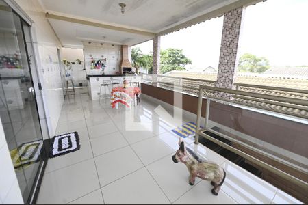 Varanda gourmet de apartamento para alugar com 3 quartos, 360m² em Residencial Fidelis, Goiânia