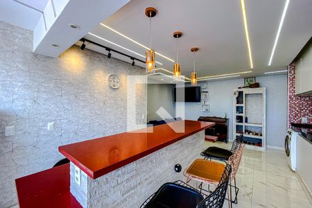 Sala/Cozinha de apartamento à venda com 3 quartos, 75m² em Belenzinho, São Paulo