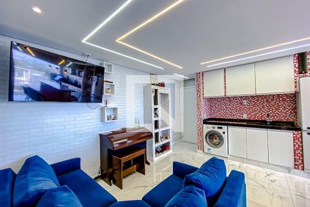 Sala/Cozinha de apartamento à venda com 3 quartos, 75m² em Belenzinho, São Paulo