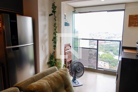 sala de apartamento à venda com 1 quarto, 28m² em Vila Yara, Osasco