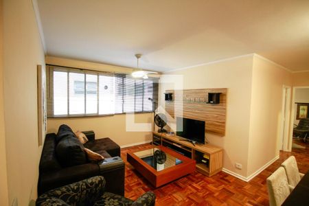 Sala de apartamento para alugar com 2 quartos, 68m² em Cerqueira César, São Paulo