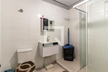 Banheiro de kitnet/studio para alugar com 1 quarto, 28m² em Campos Elíseos, São Paulo