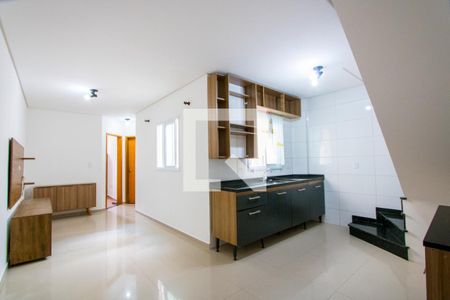 Sala de apartamento à venda com 2 quartos, 93m² em Vila Vitoria, Santo André