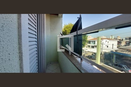 Varanda Quarto 1 suíte de apartamento à venda com 3 quartos, 85m² em Jardim, Santo André