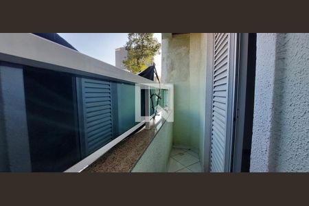 Varanda Quarto 1 suíte de apartamento à venda com 3 quartos, 85m² em Jardim, Santo André