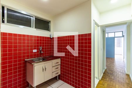 Studio à venda com 40m², 1 quarto e sem vagaCozinha