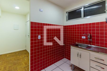 Studio à venda com 40m², 1 quarto e sem vagaCozinha