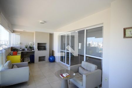 Varanda gourmet de apartamento para alugar com 3 quartos, 125m² em Jardim da Gloria, São Paulo